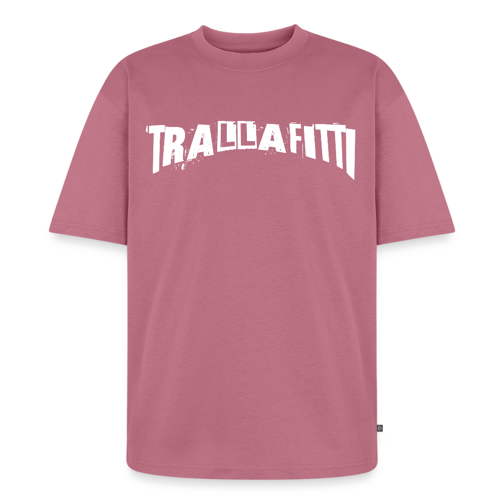 Trallafitti – Chaos in Reinkultur Unisex Oversized Bio T-Shirt - Mauve