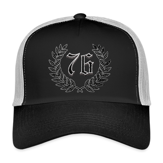 Trucker Cap - Schwarz/Steingrau