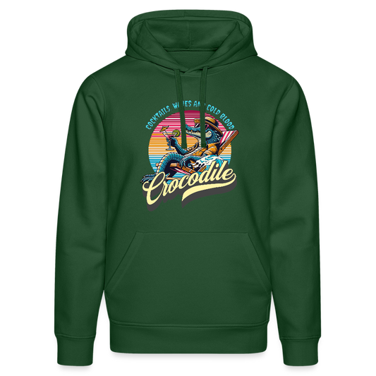 Crocodile - Stanley/Stella Unisex Bio-Hoodie DRUMMER - Flaschengrün