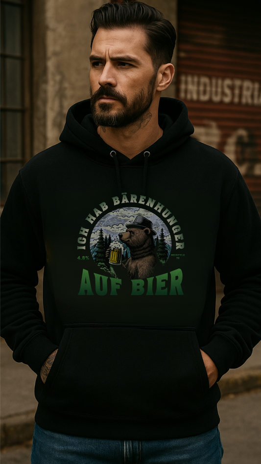 Bärenhunger auf Bier / Oversized Hoodie