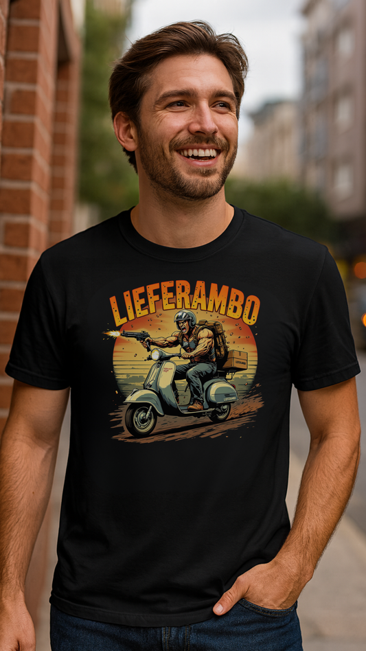 LIEFERAMBO - Premium T-Shirt