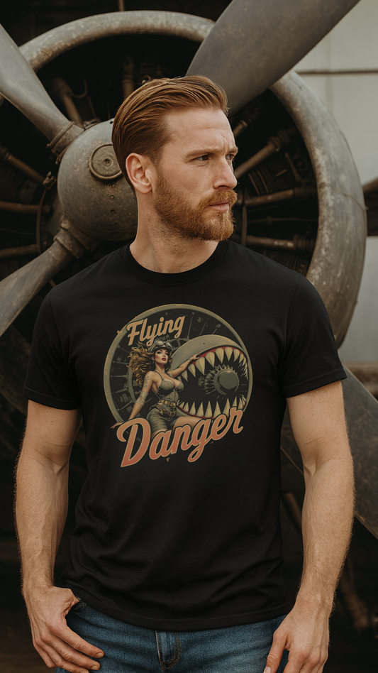 Flying Danger - Premium T-Shirt