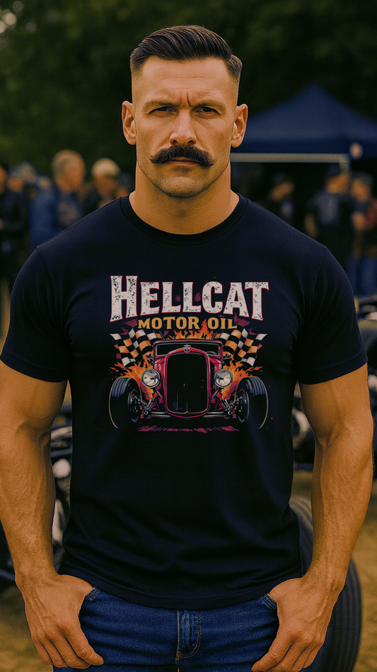 Hellcat Motor Oil - Männer Premium T-Shirt