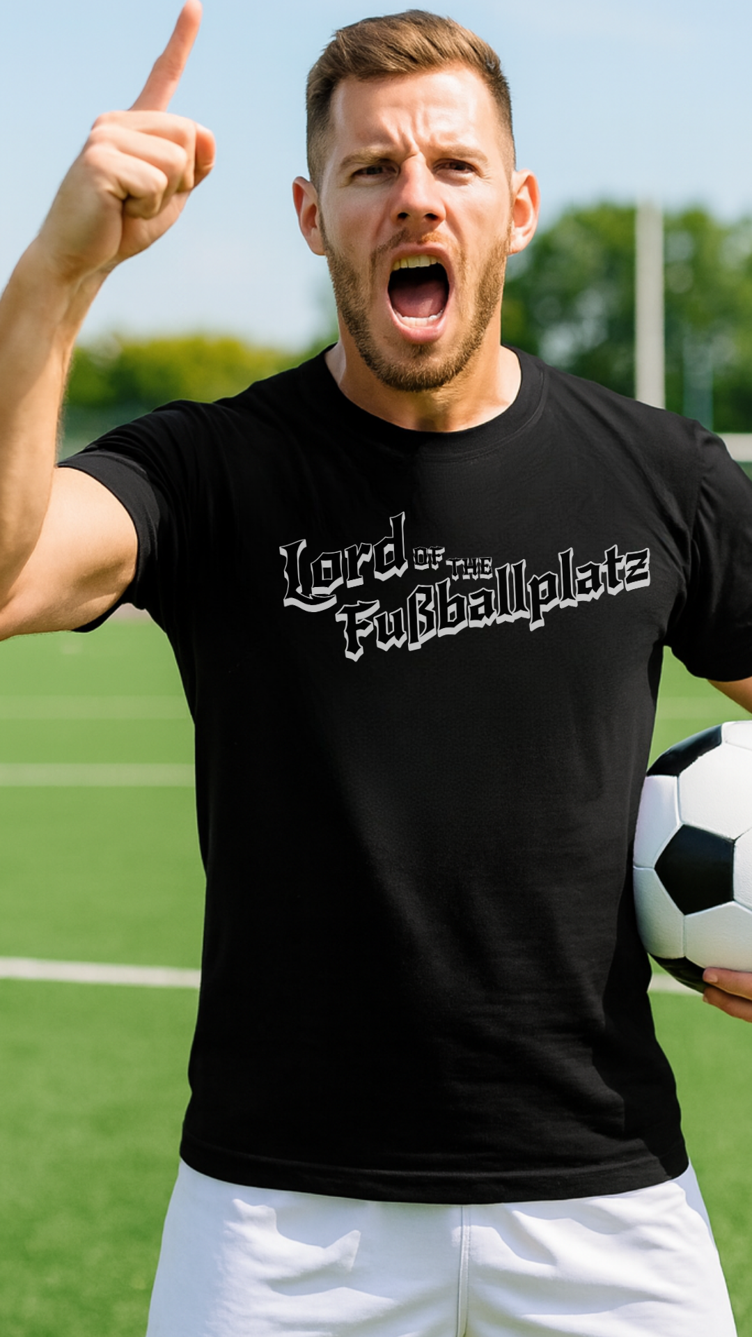 ⚽ Lord of the Fußballplatz – Der einzig wahre Herr der Kreisliga - Stanley/Stella Unisex T-Shirt CRAFTER
