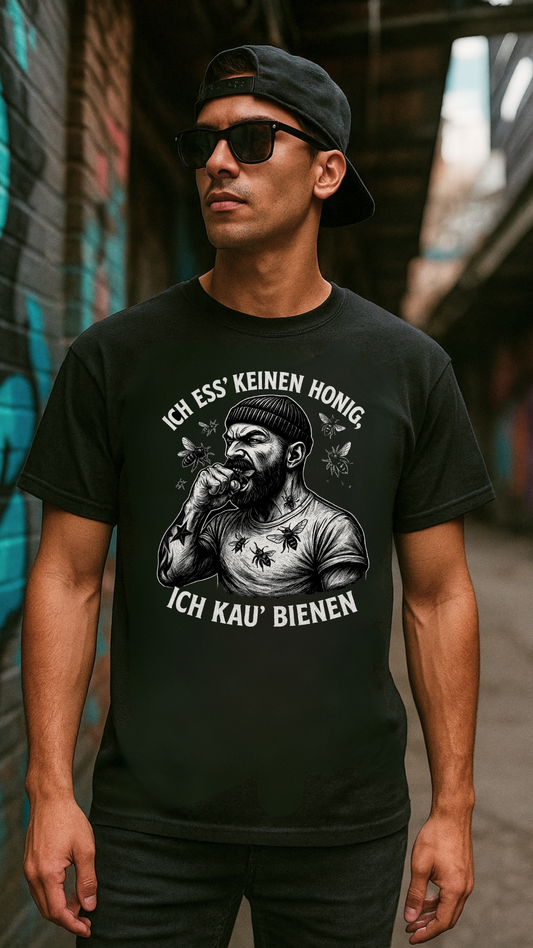 Ich kau’ Bienen - Premium T-Shirt