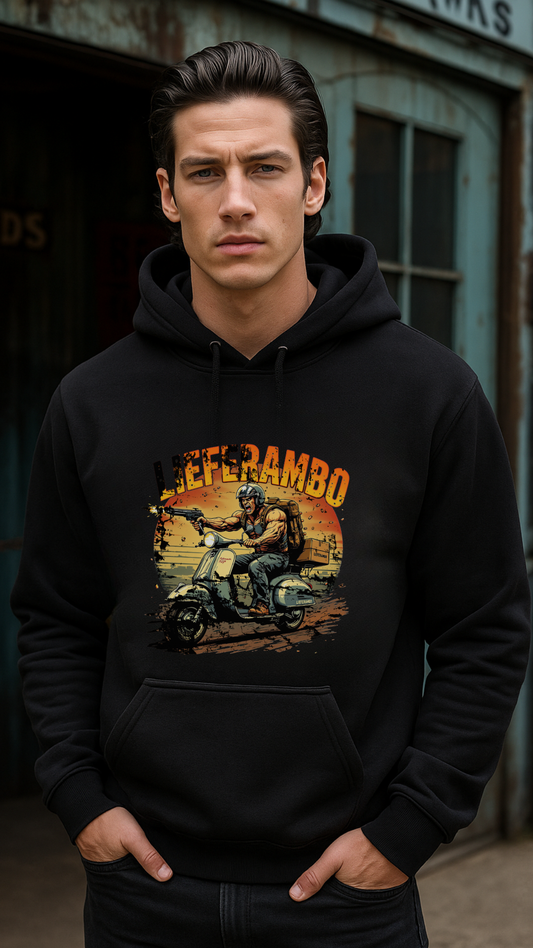 LIEFERAMBO - Bio-Hoodie