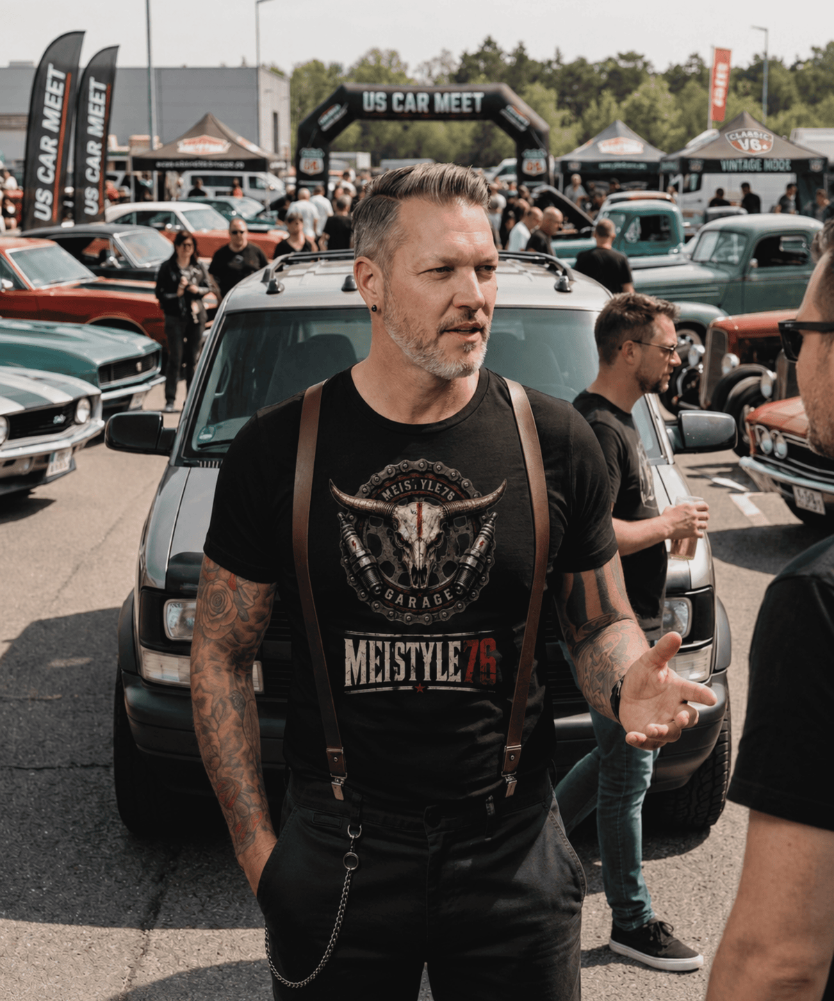 Meistyle76 Garage Shirt – Biker & Schrauber Style