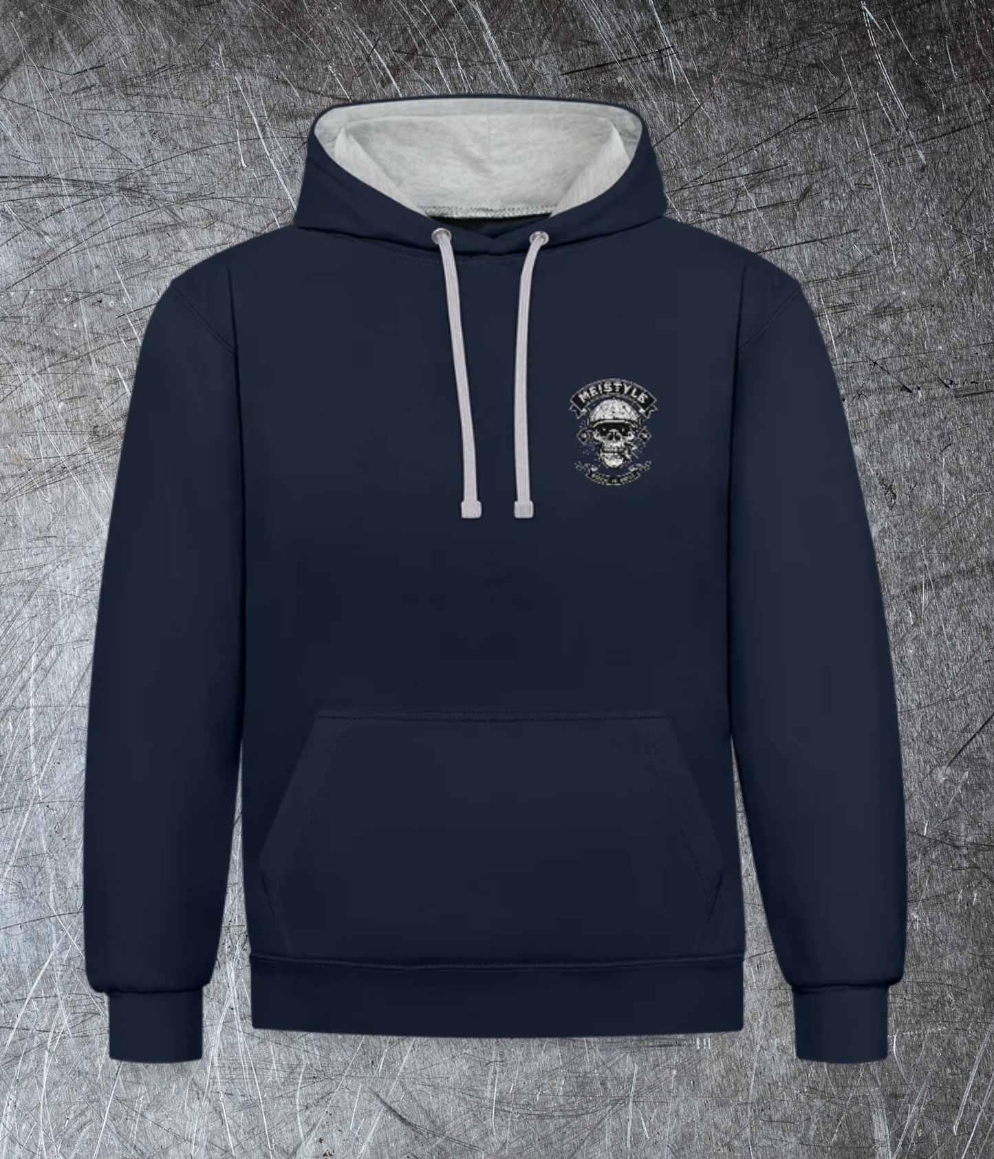 😎🤙 American Legend Hoodie – Ride or Rot | Meistyle76 - Kontrast-Hoodie