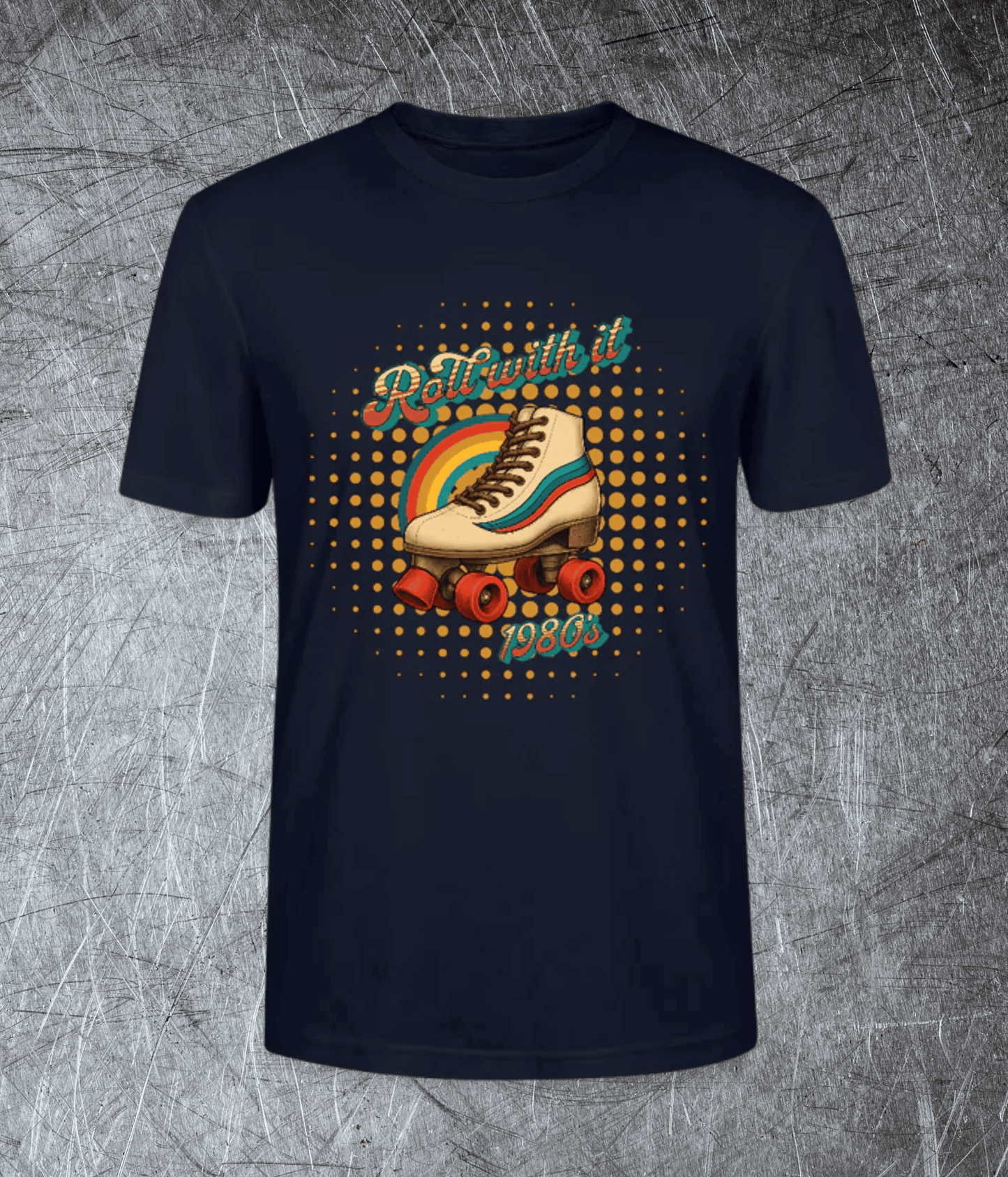 Roll with it – 80s Vibes Premium T-Shirt
