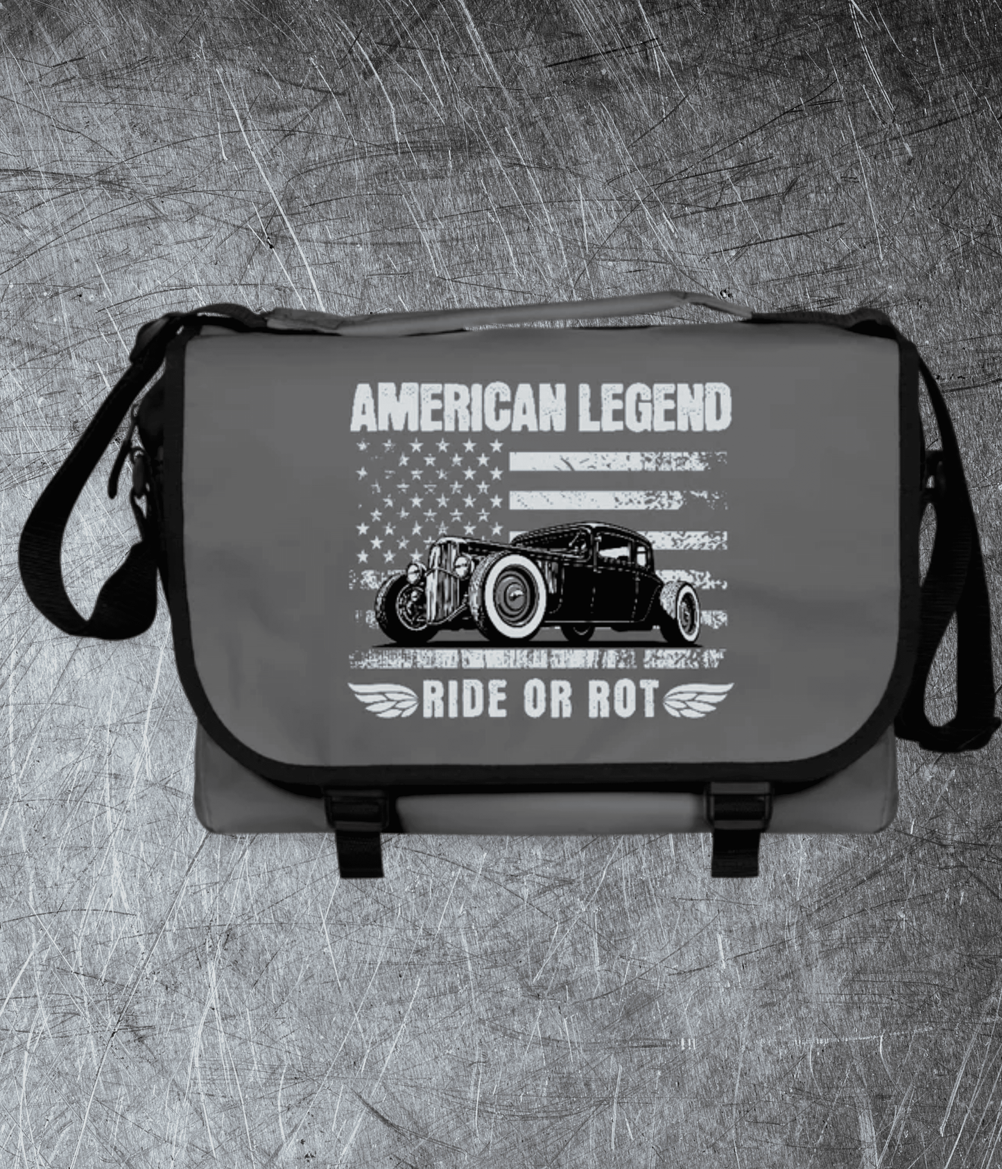 😎 American Legend – Ride or Rot - Umhängetasche