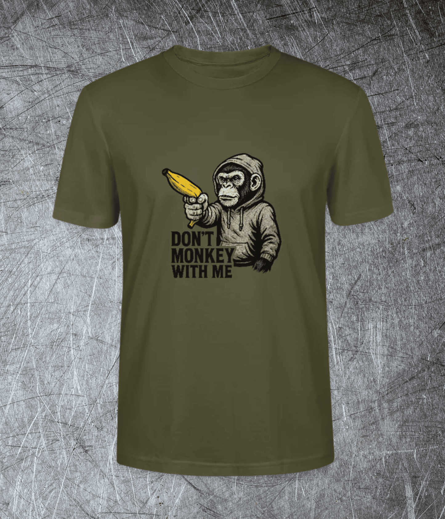 Don’t Monkey With Me – Banana Threat - Premium T-Shirt