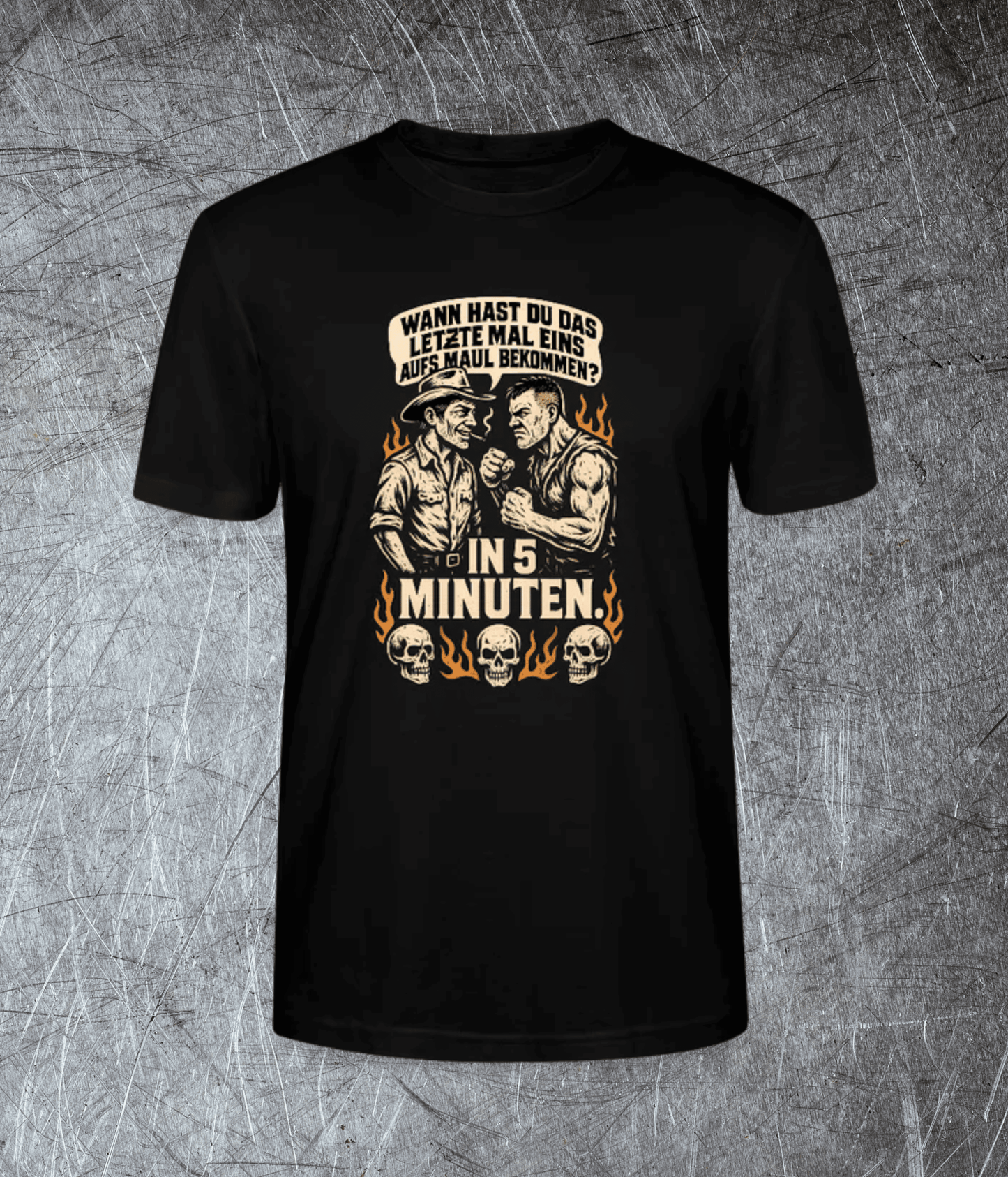 In 5 Minuten aufs Maul - Premium T-Shirt