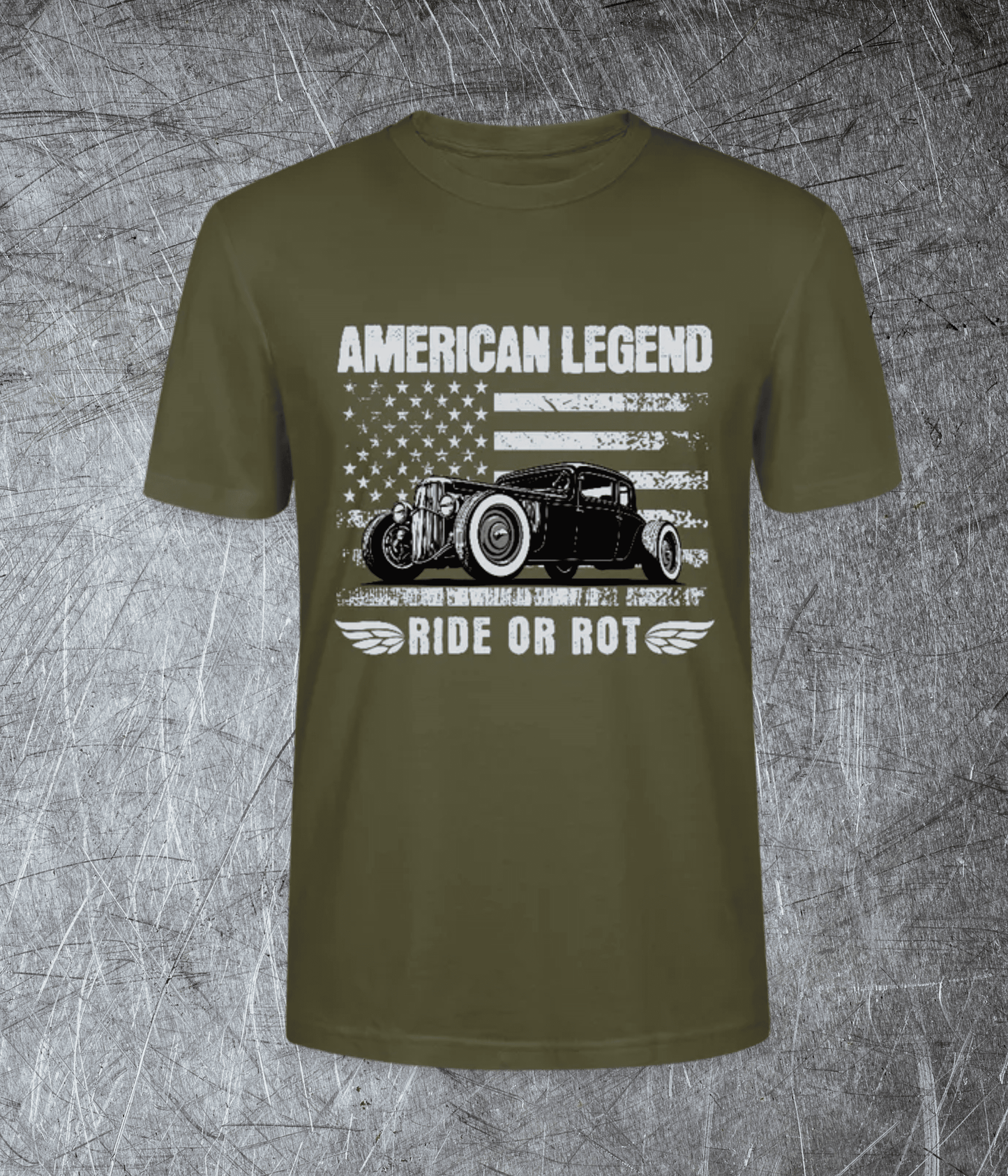 American Legend – Ride or Rot - Premium T-Shirt