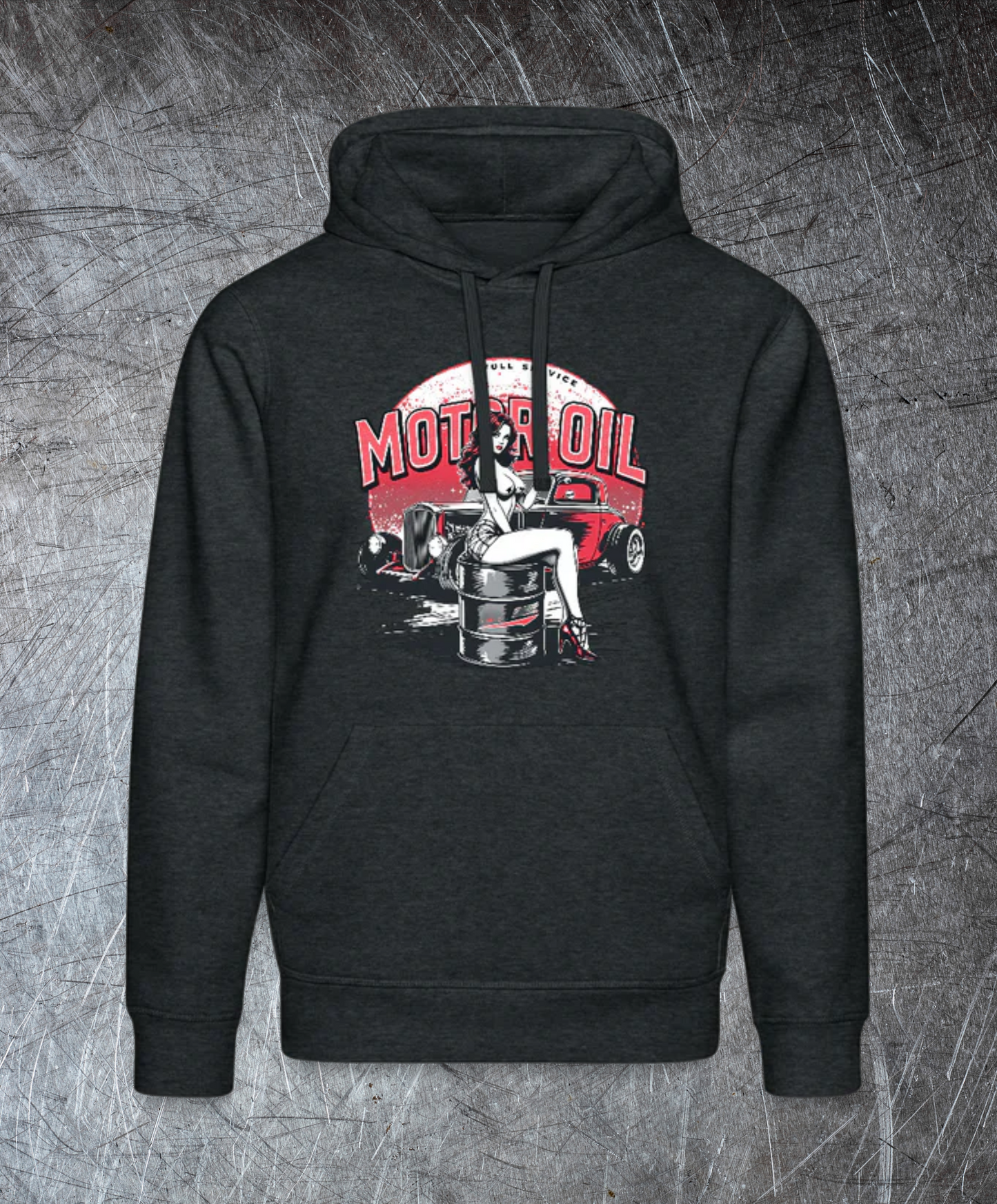 Motor Oil – Full Service Babe - Bio-Hoodie