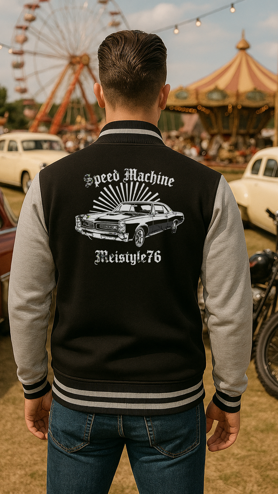 Speed Machine - College-Sweatjacke