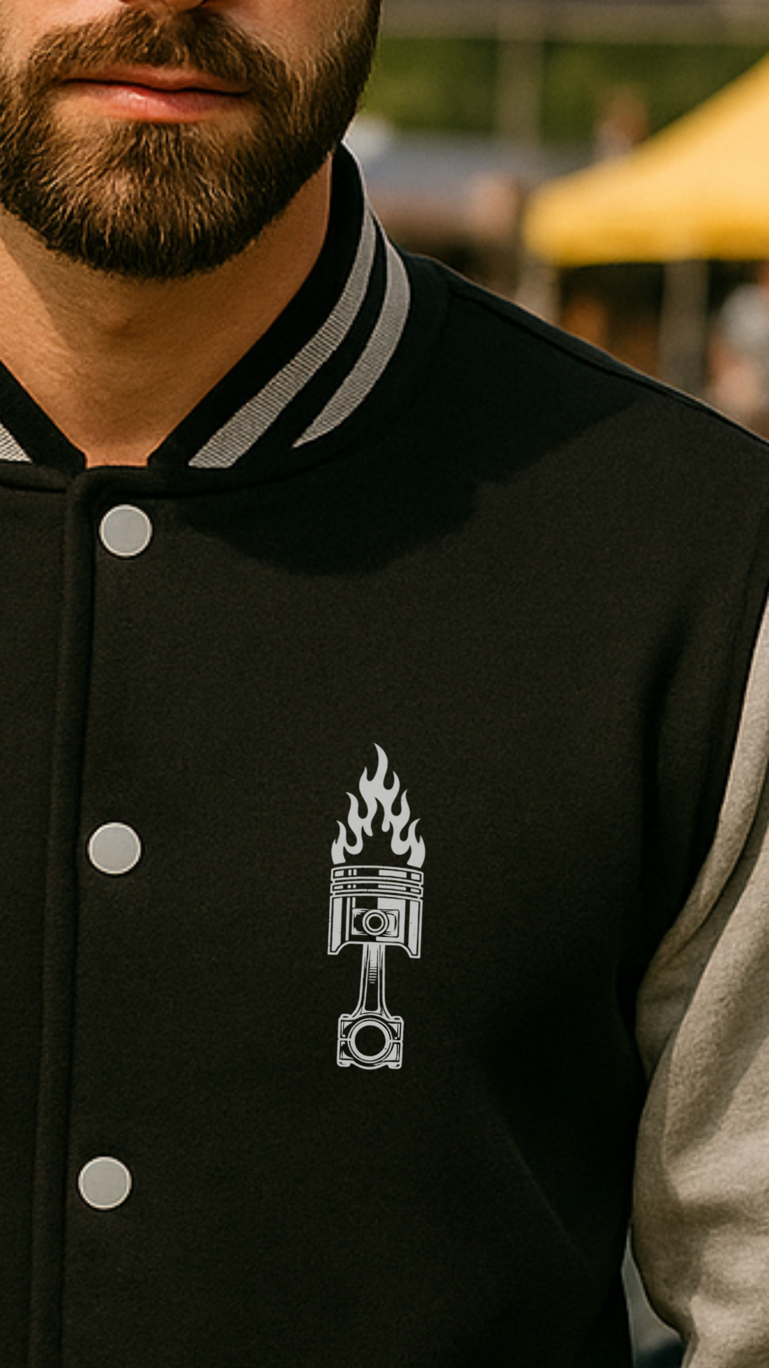 Speed Machine - College-Sweatjacke