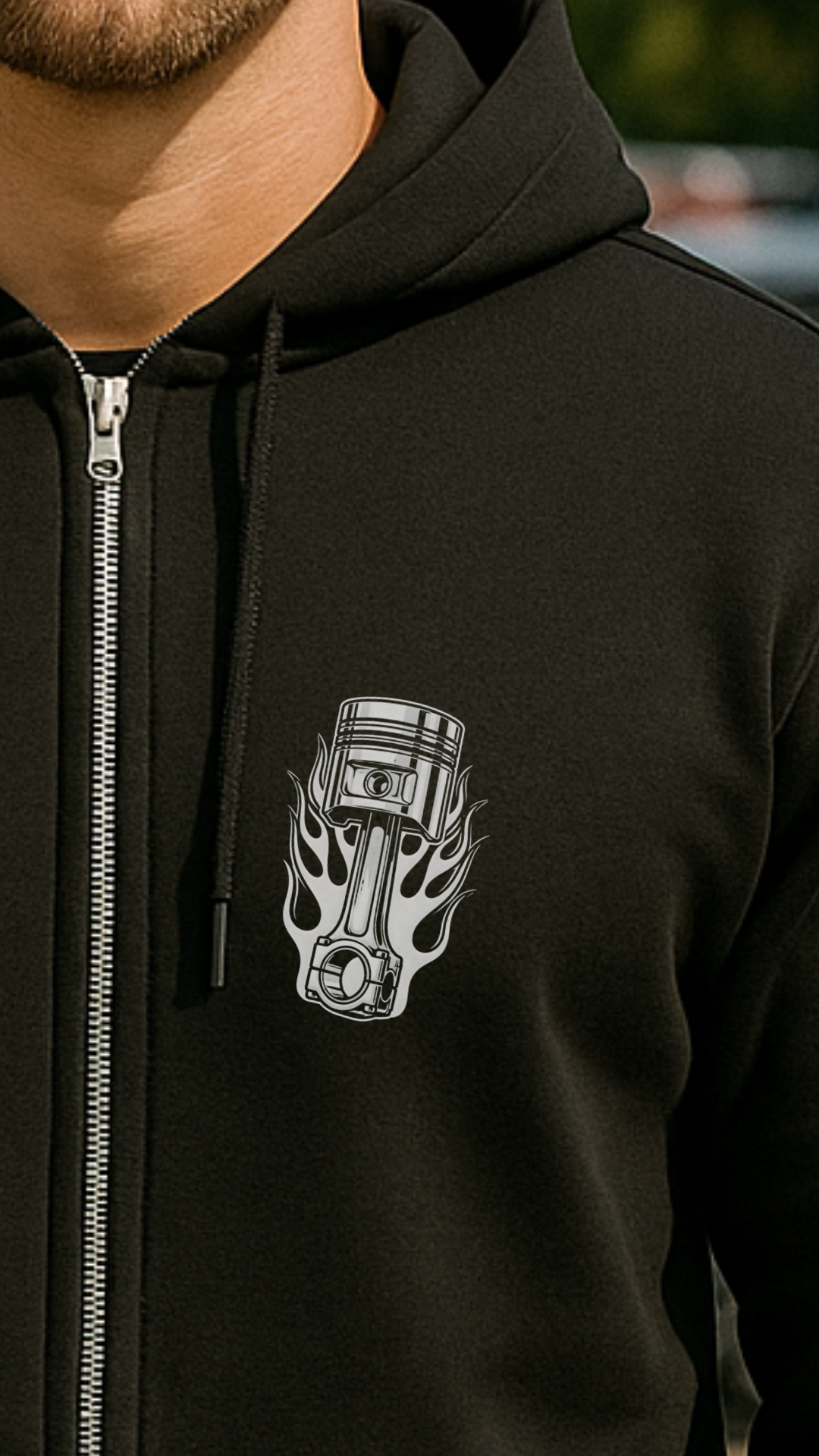 Speed Machine - Männer Premium Kapuzenjacke