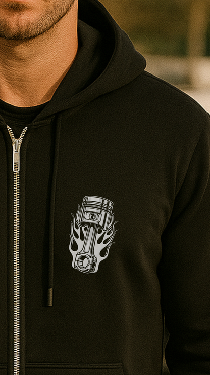 V8 Power – Born to Roar - Männer Premium Kapuzenjacke