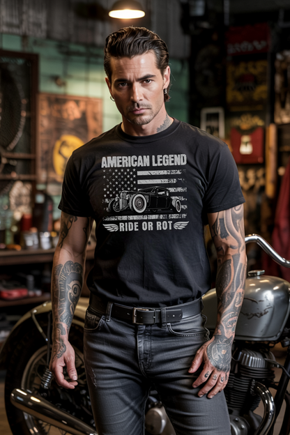 American Legend – Ride or Rot - Premium T-Shirt