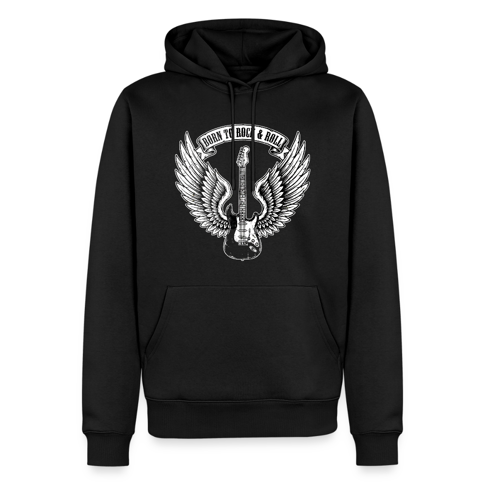 Männer Premium Hoodie - Schwarz