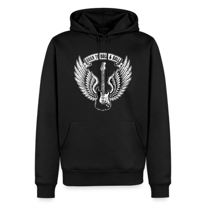 Männer Premium Hoodie - Schwarz
