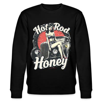 Hot Rod Honey - Bio-Sweatshirt - Schwarz