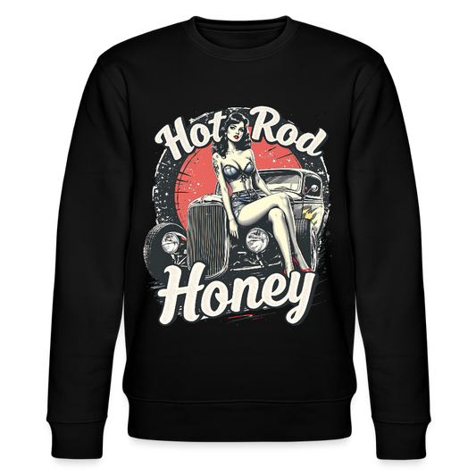 Hot Rod Honey - Bio-Sweatshirt - Schwarz