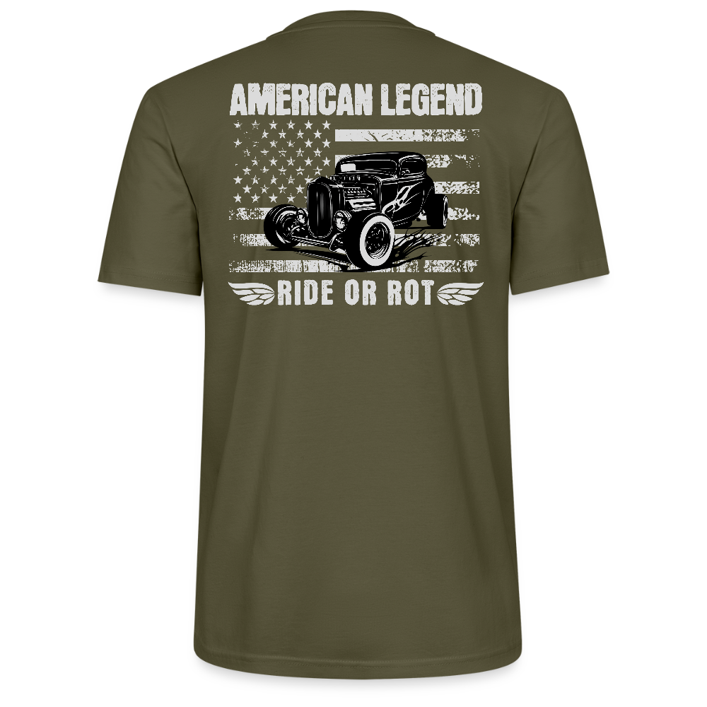 Meistyle76 - American Legend – Ride or Rot -Stanley/Stella Unisex T-Shirt CRAFTER - Khaki