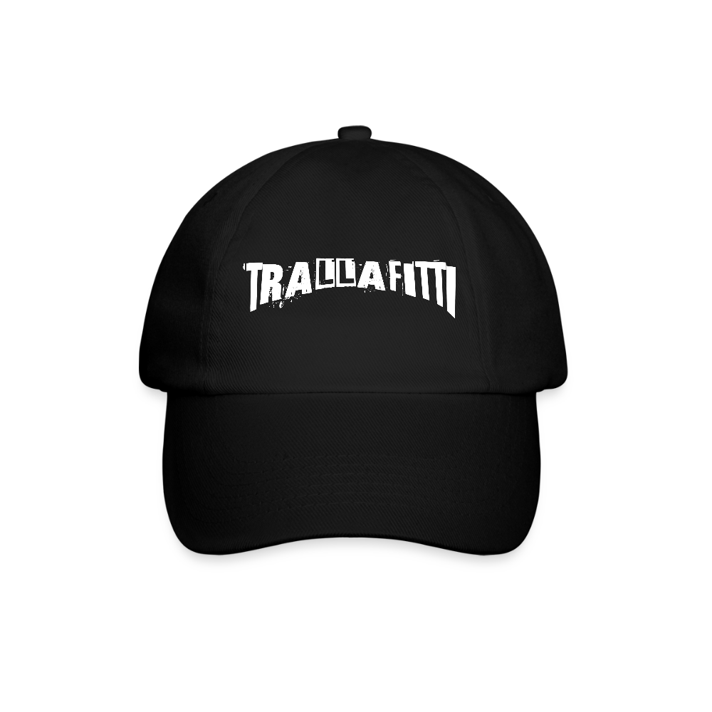 Trallafitti – Chaos in Reinkultur - Baseballkappe - Schwarz/Schwarz