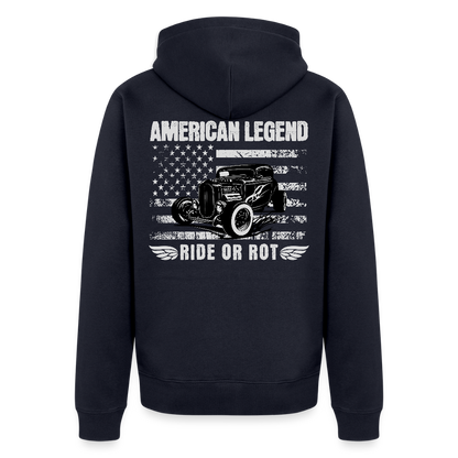 Meistyle76 - Männer Premium Kapuzenjacke - Navy