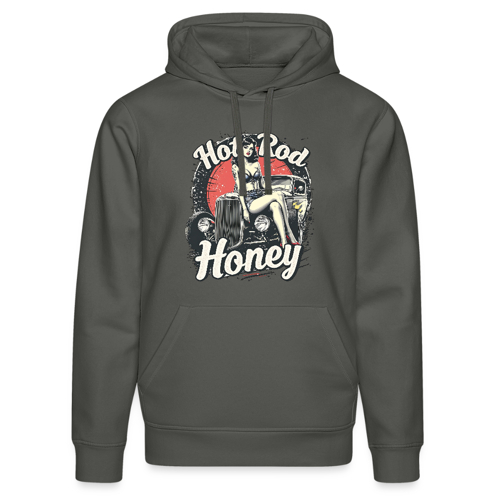 Hot Rod Honey - Bio-Hoodie - Anthrazit