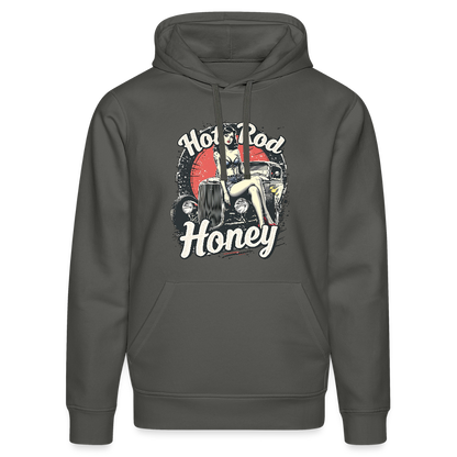 Hot Rod Honey - Bio-Hoodie - Anthrazit