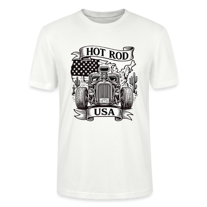Hot Rod USA – Desert Ride Design -  Stanley/Stella Unisex T-Shirt CRAFTER - Weiß