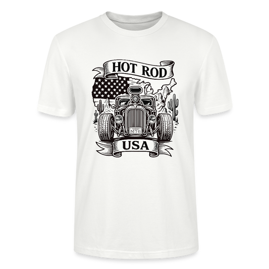 Hot Rod USA – Desert Ride Design -  Stanley/Stella Unisex T-Shirt CRAFTER - Weiß