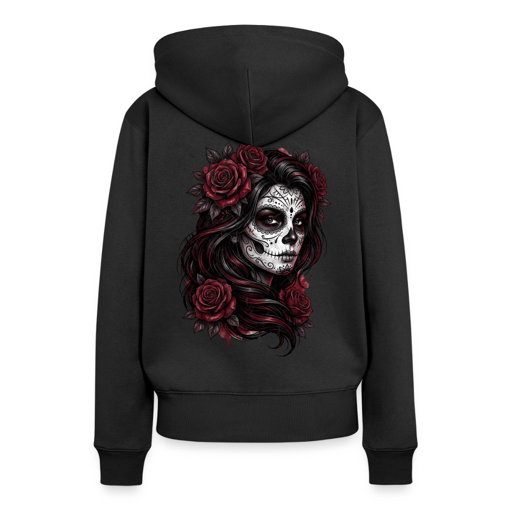 Frauen Premium Hoodie - Schwarz