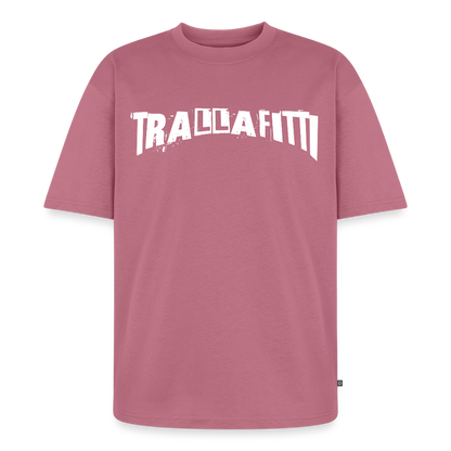 Trallafitti – Chaos in Reinkultur  Unisex Oversized Bio T-Shirt - Mauve
