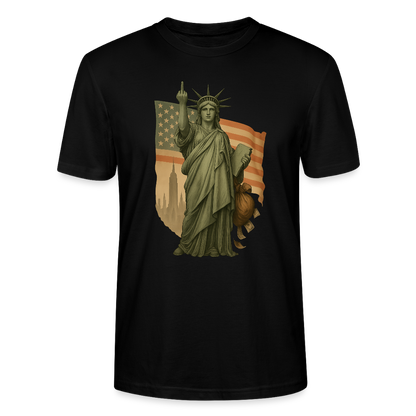 Lady Liberty – The American Way - Stanley/Stella Unisex T-Shirt CRAFTER - Schwarz