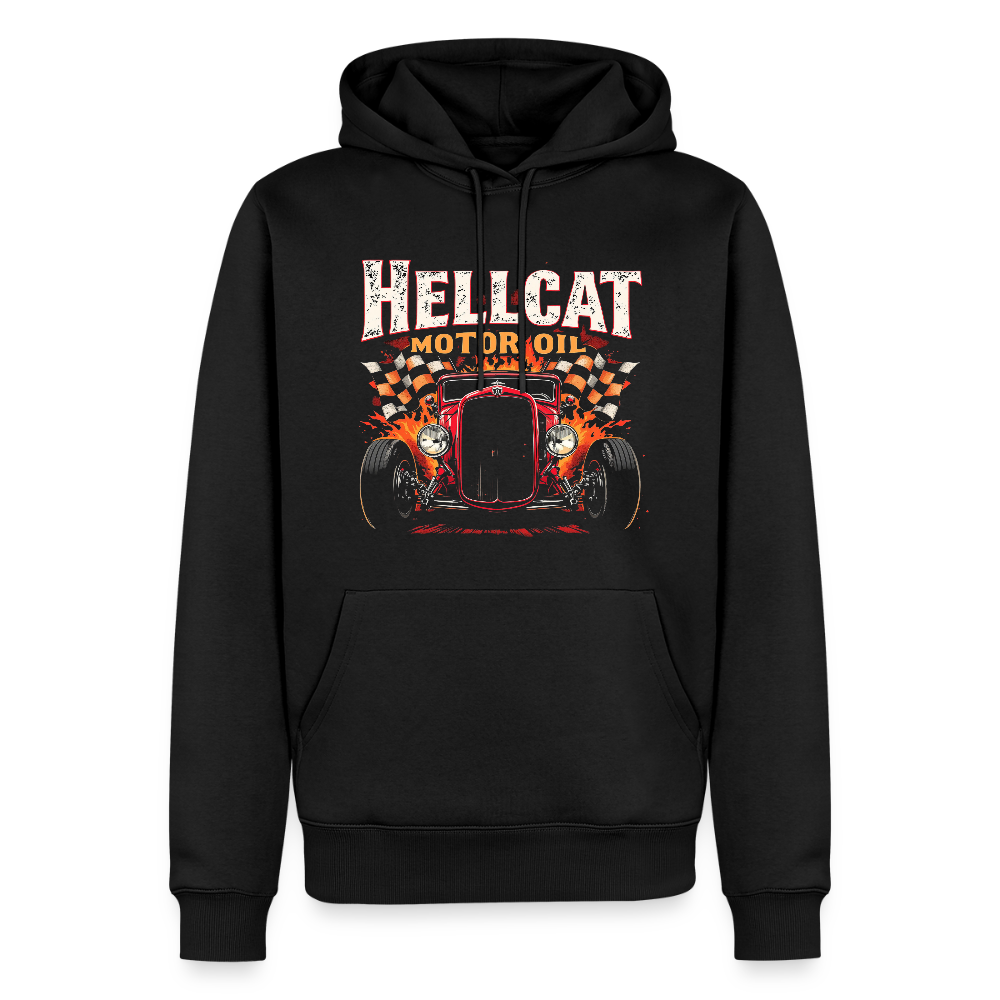 Männer Premium Hoodie - Schwarz