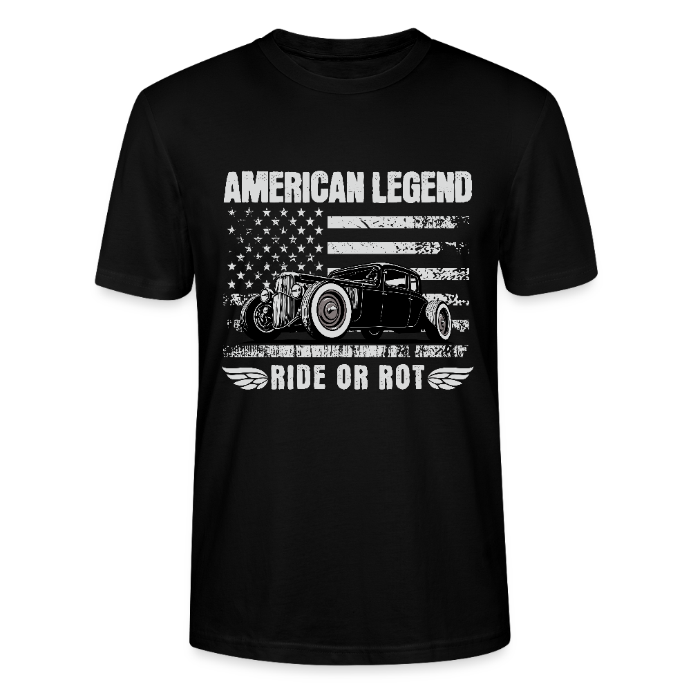 American Legend – Ride or Rot - Stanley/Stella Unisex T-Shirt CRAFTER - Schwarz