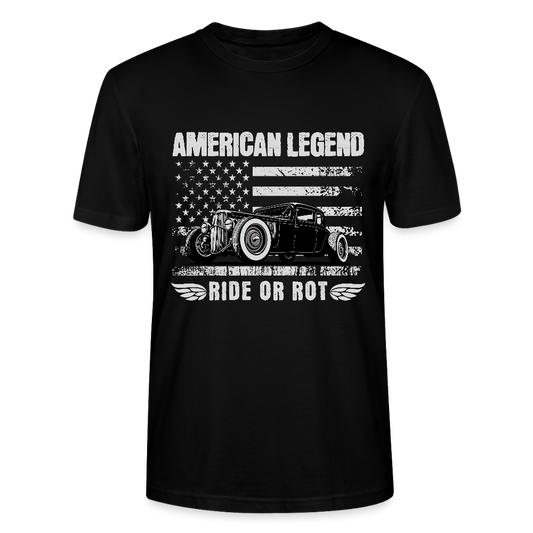 American Legend – Ride or Rot - Stanley/Stella Unisex T-Shirt CRAFTER - Schwarz