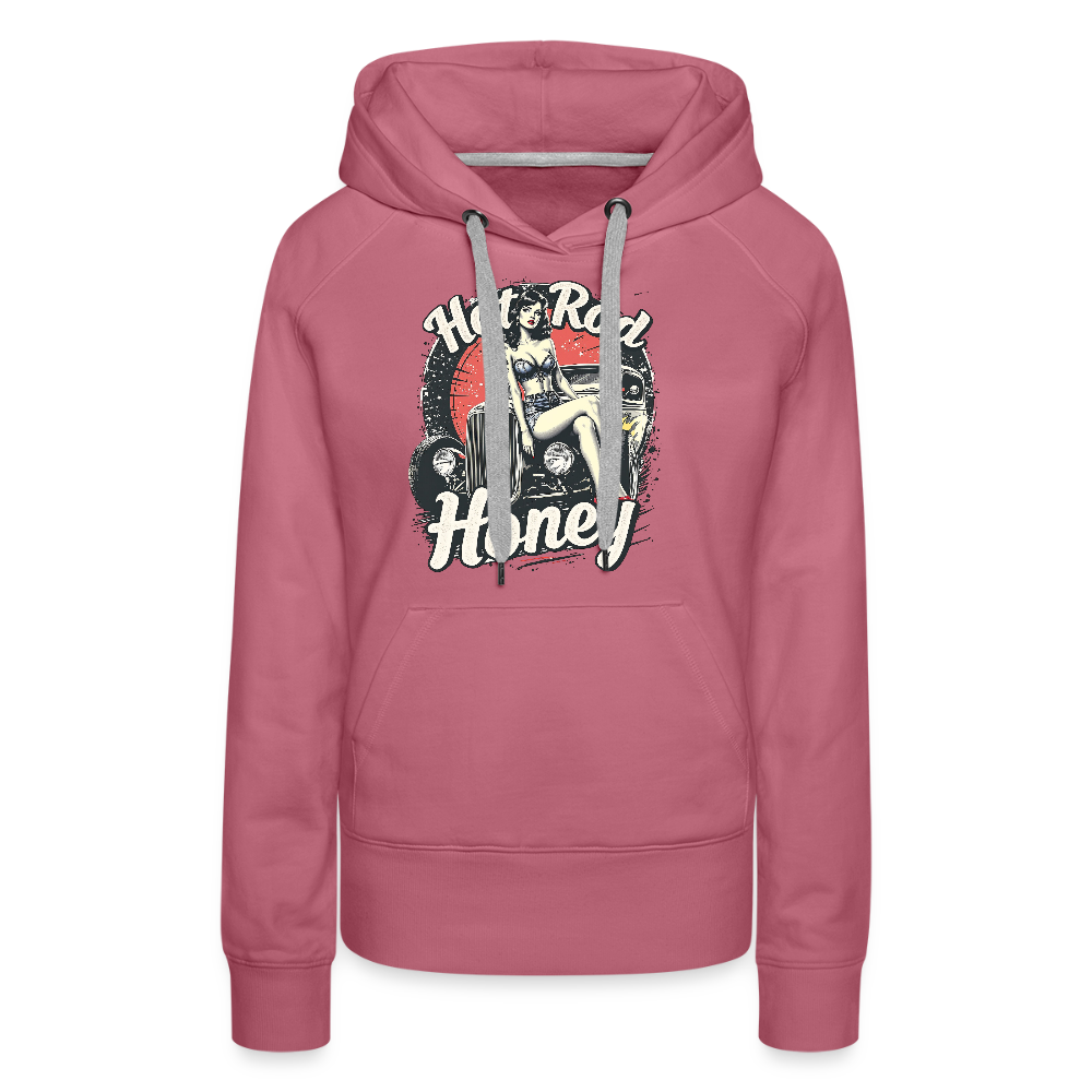 Frauen Premium Hoodie - Malve