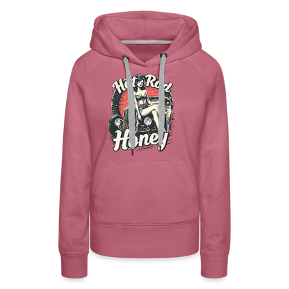 Frauen Premium Hoodie - Malve
