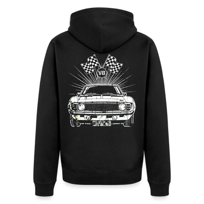 V8 Power – Born to Roar - Männer Premium Kapuzenjacke - Schwarz