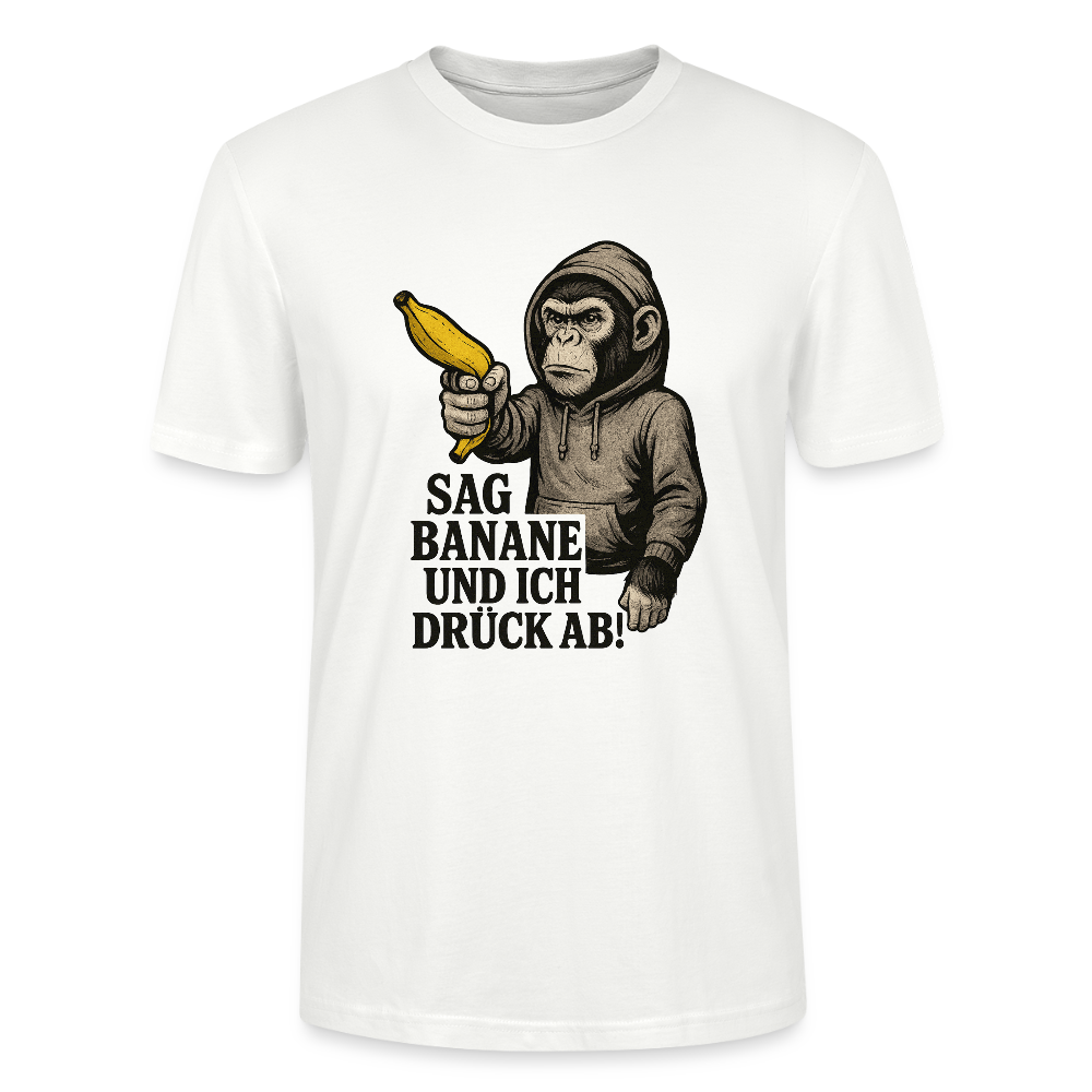 Banana Threat – Sag’s nicht! - Stanley/Stella Unisex T-Shirt CRAFTER - Weiß