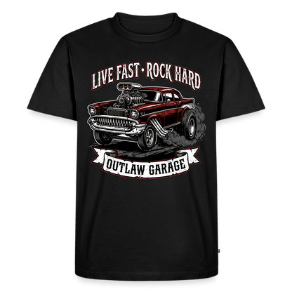 Männer Premium T-Shirt - Schwarz