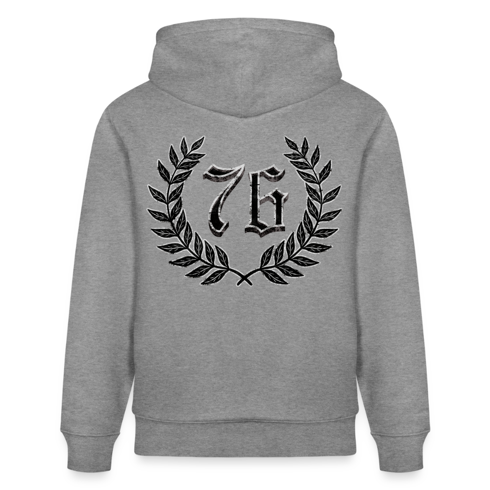 Stanley/Stella Unisex Bio-Hoodie CRUISER - Hellgrau marmoriert