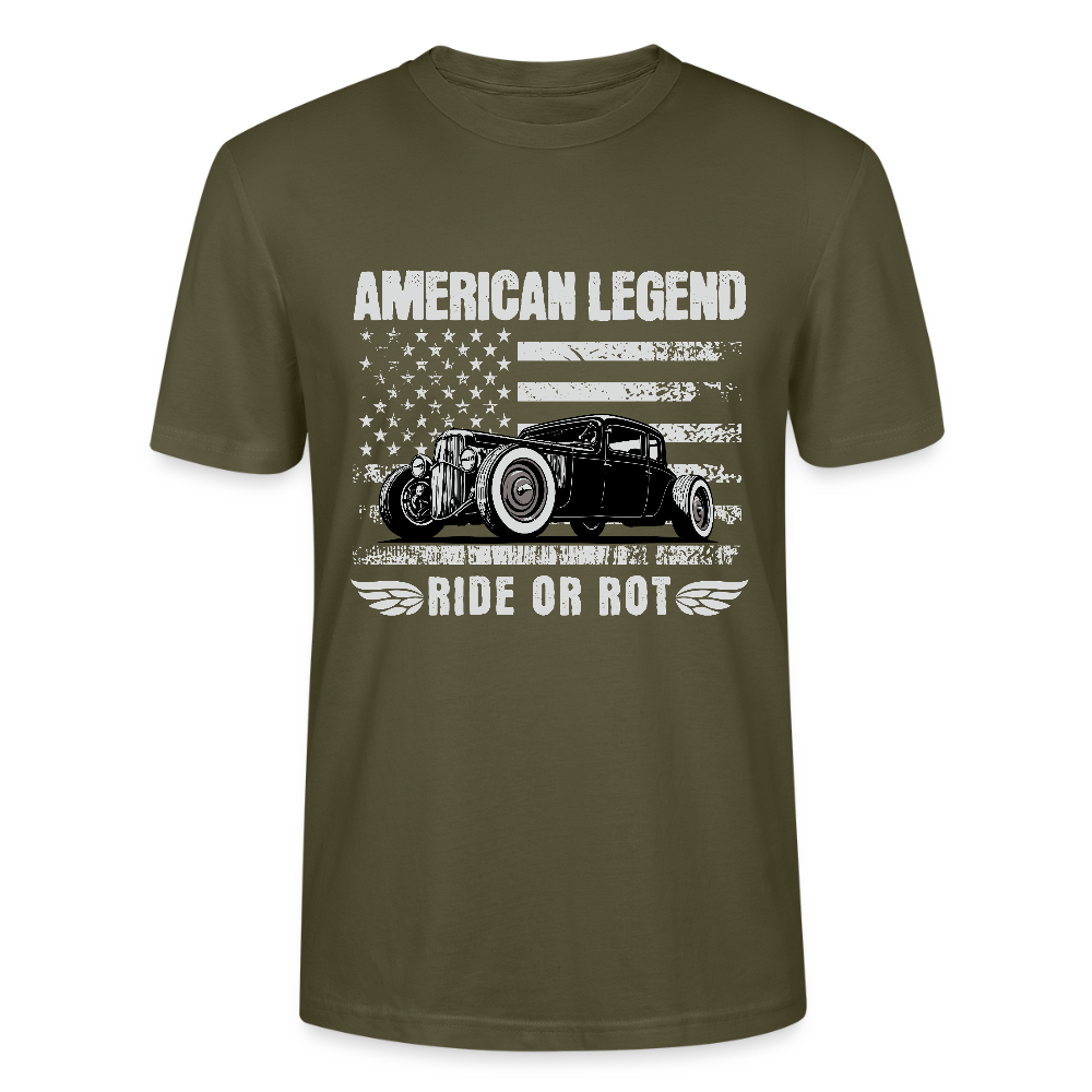 American Legend – Ride or Rot - Stanley/Stella Unisex T-Shirt CRAFTER - Khaki