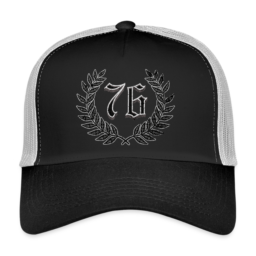 Trucker Cap - Schwarz/Steingrau