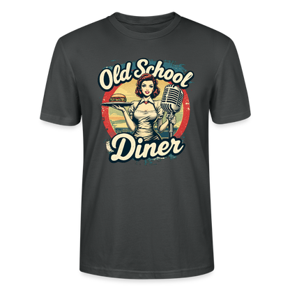Old School Diner – Classic 50s Style - Unisex T-Shirt - Anthrazit