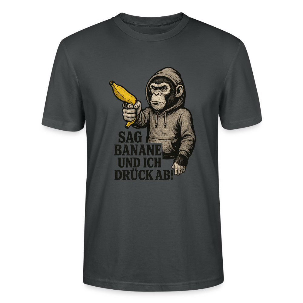 Banana Threat – Sag’s nicht! - Stanley/Stella Unisex T-Shirt CRAFTER - Anthrazit